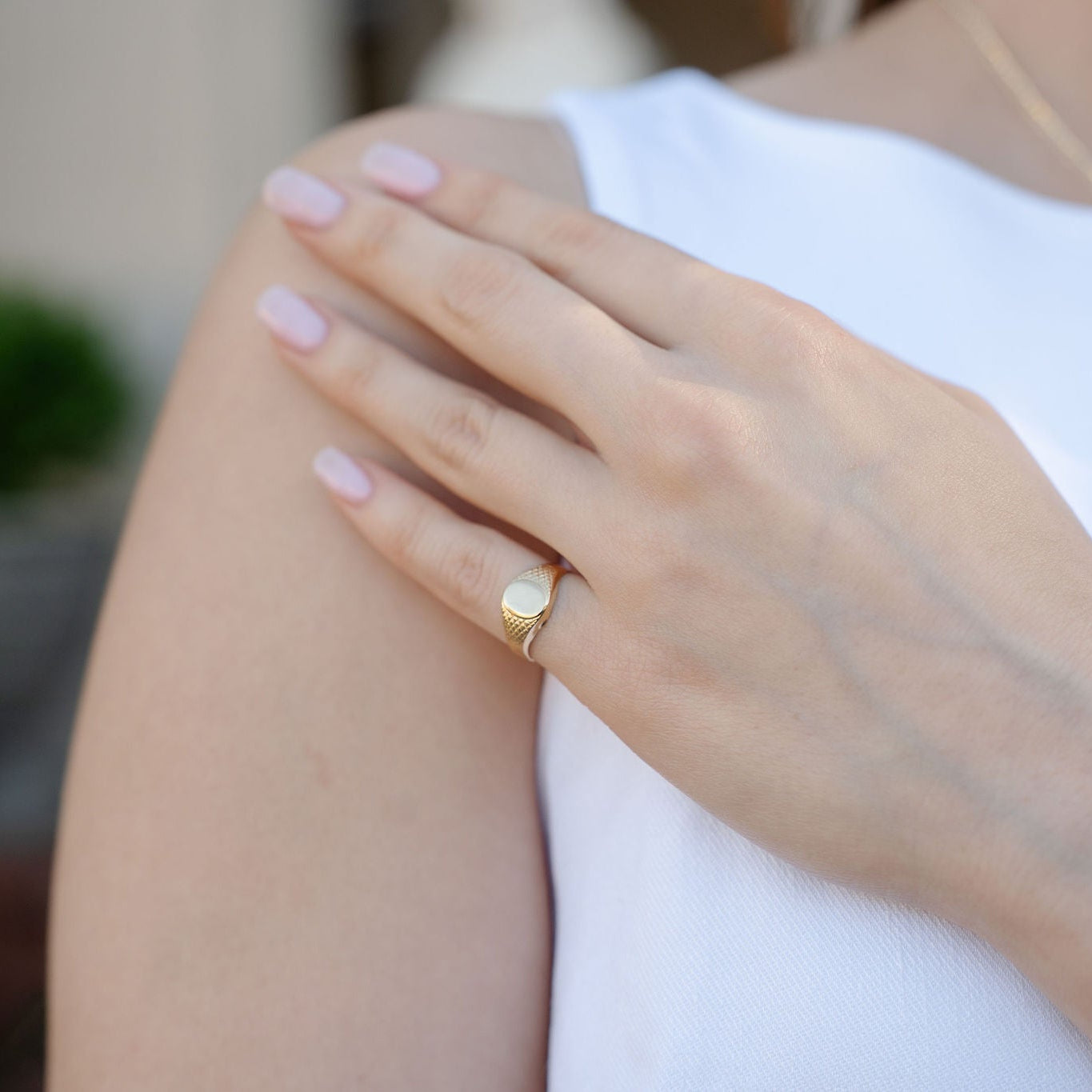 Dome Pinky Ring