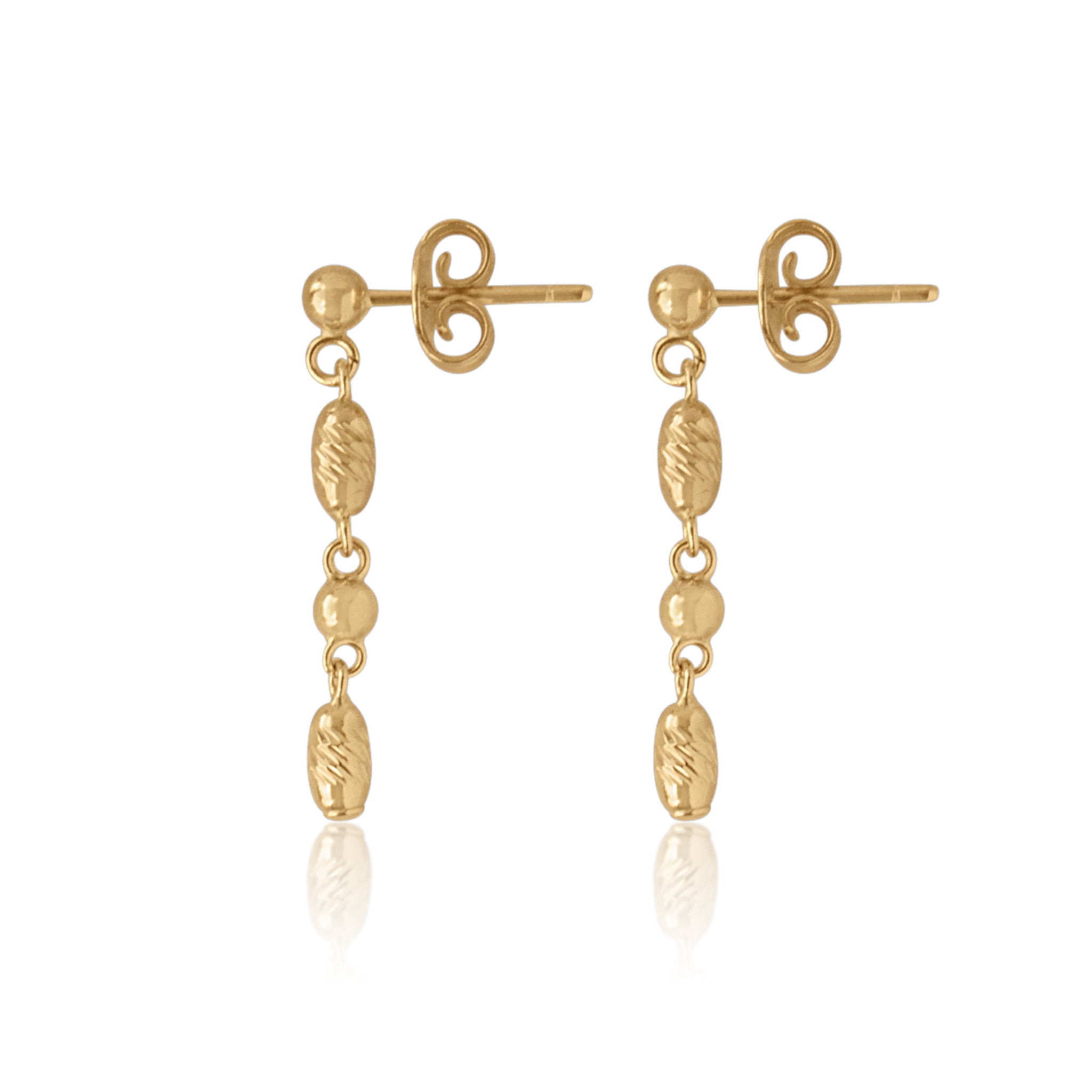Gold Dangly Earrings