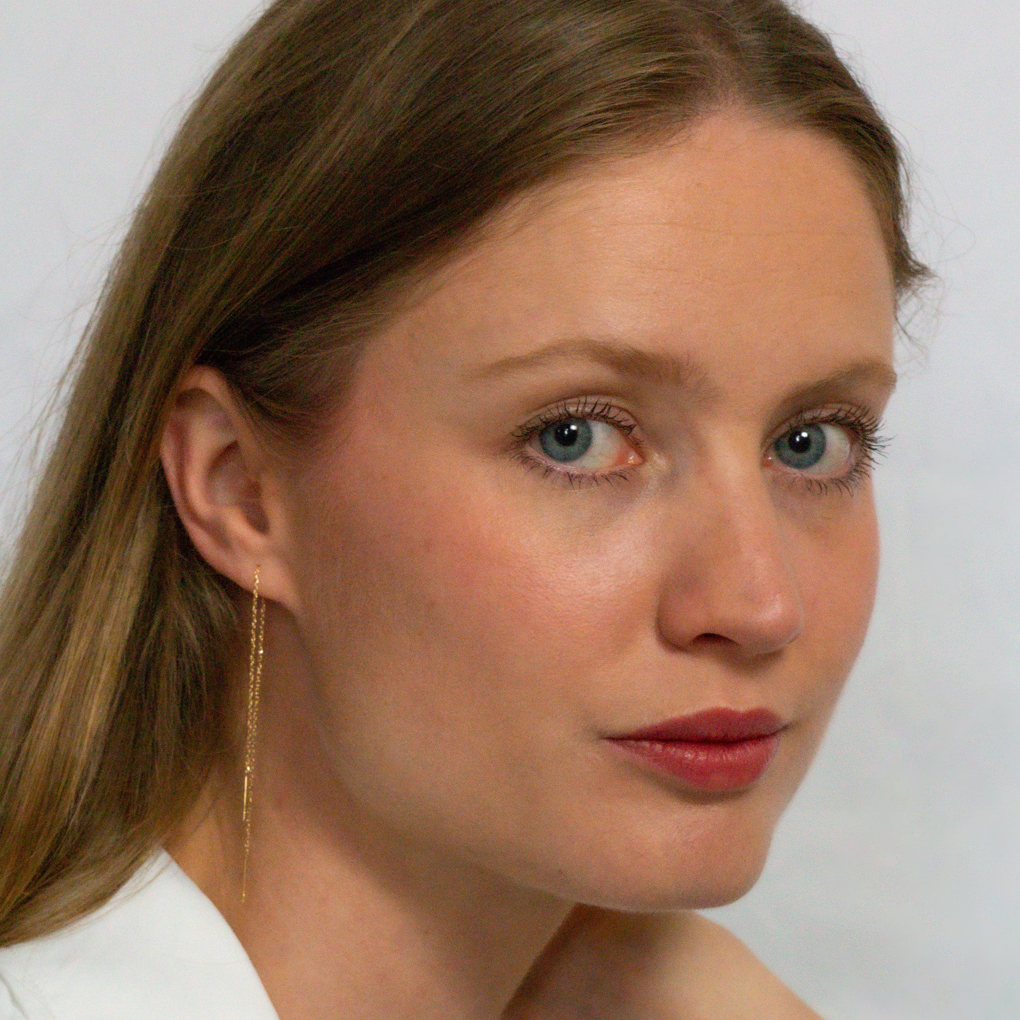 Minimalist Chain Dangle Earrings