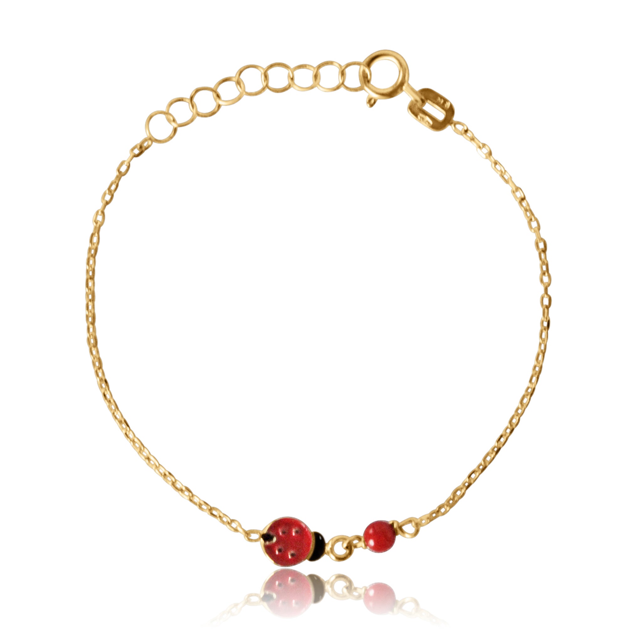 Kids Coccinelle Gold Bracelet