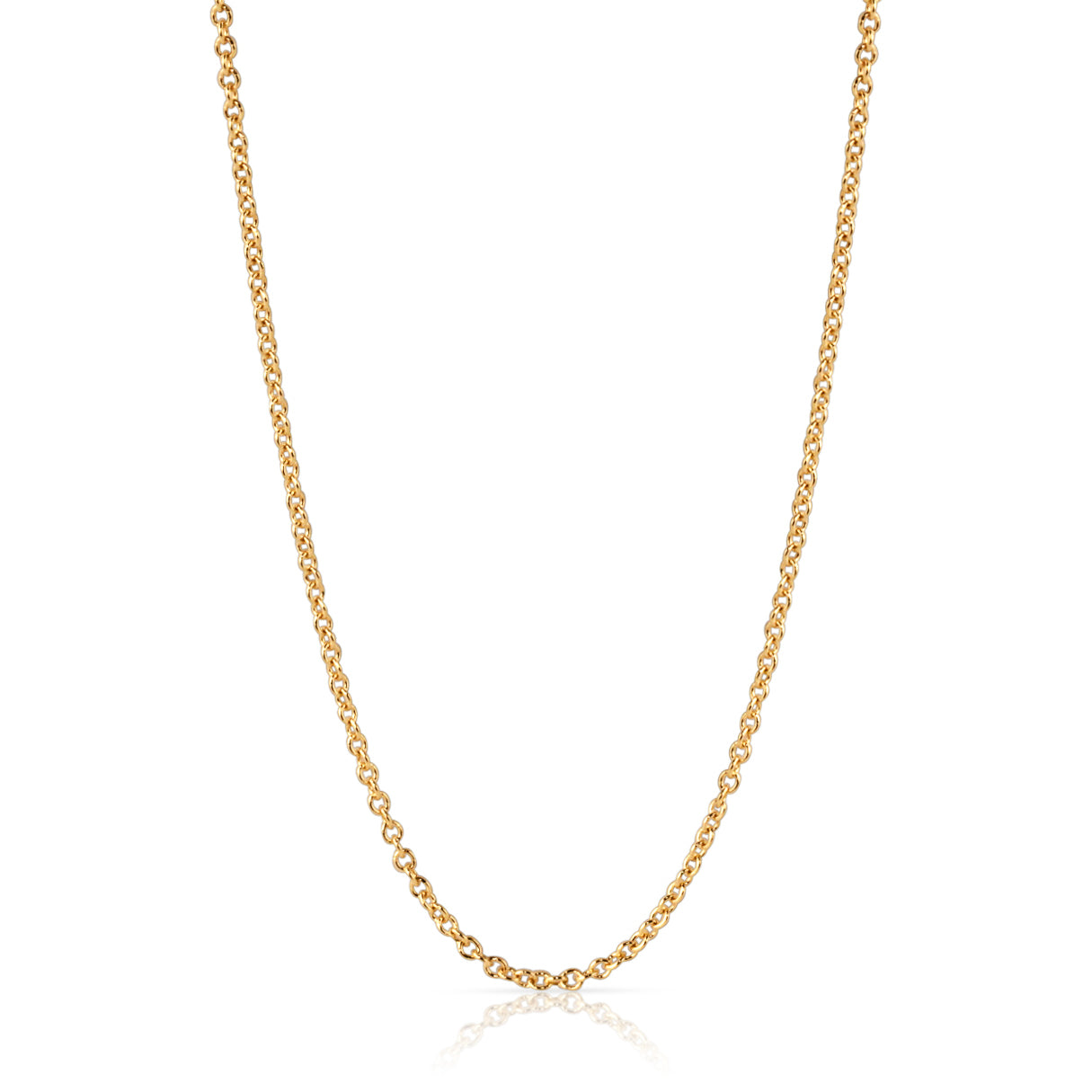 Gold cable chain