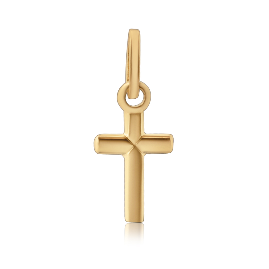 gold cross pendant