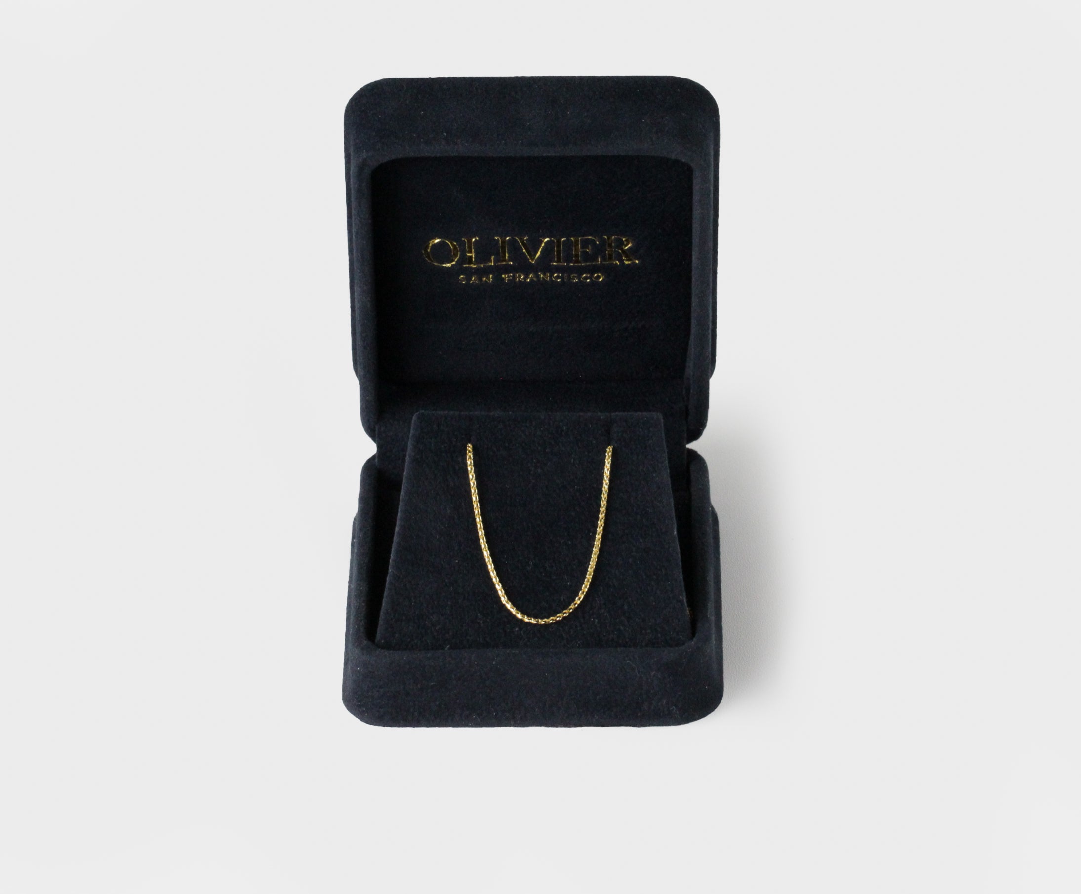 franco gold chain in box