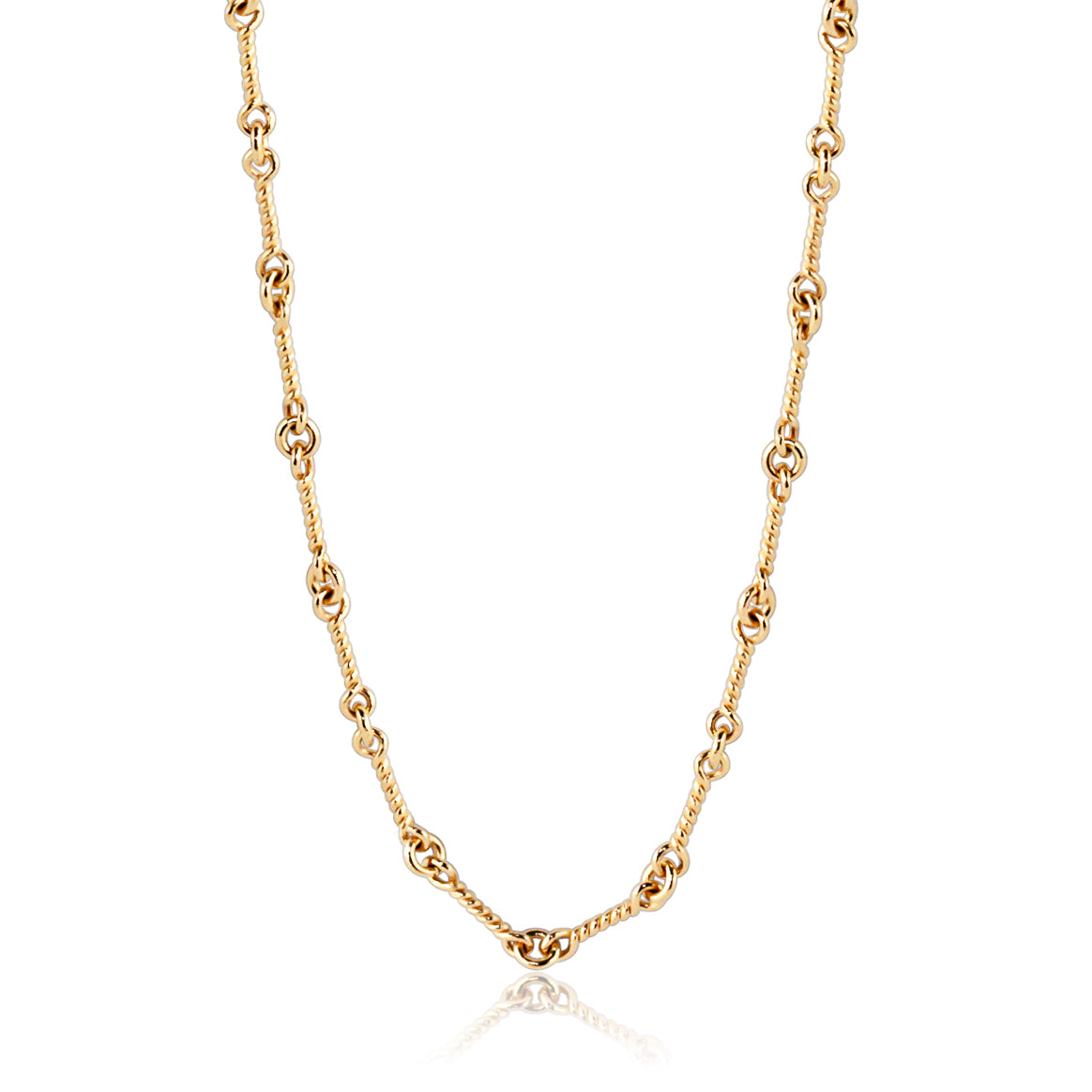 Handcrafted gold chain, made in Italy
