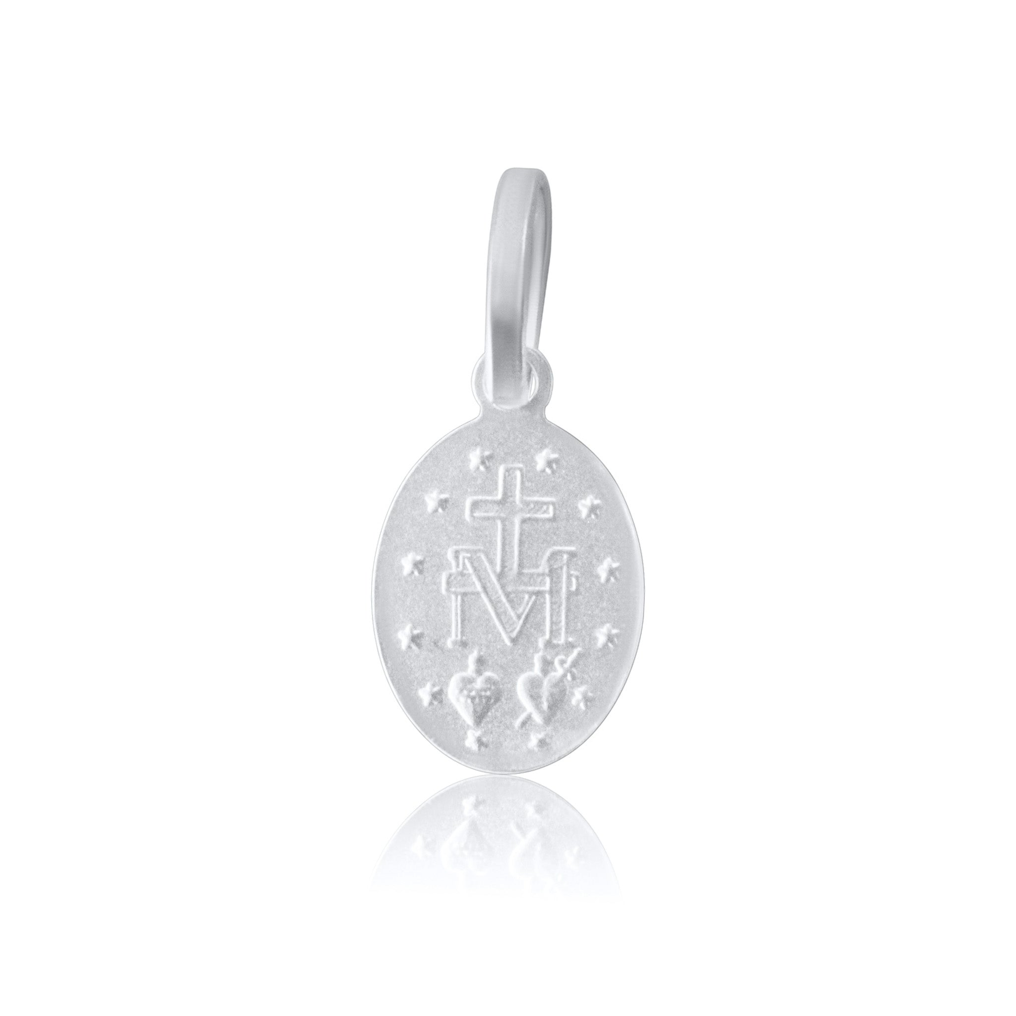 White Gold Necklace Pendant Vintage