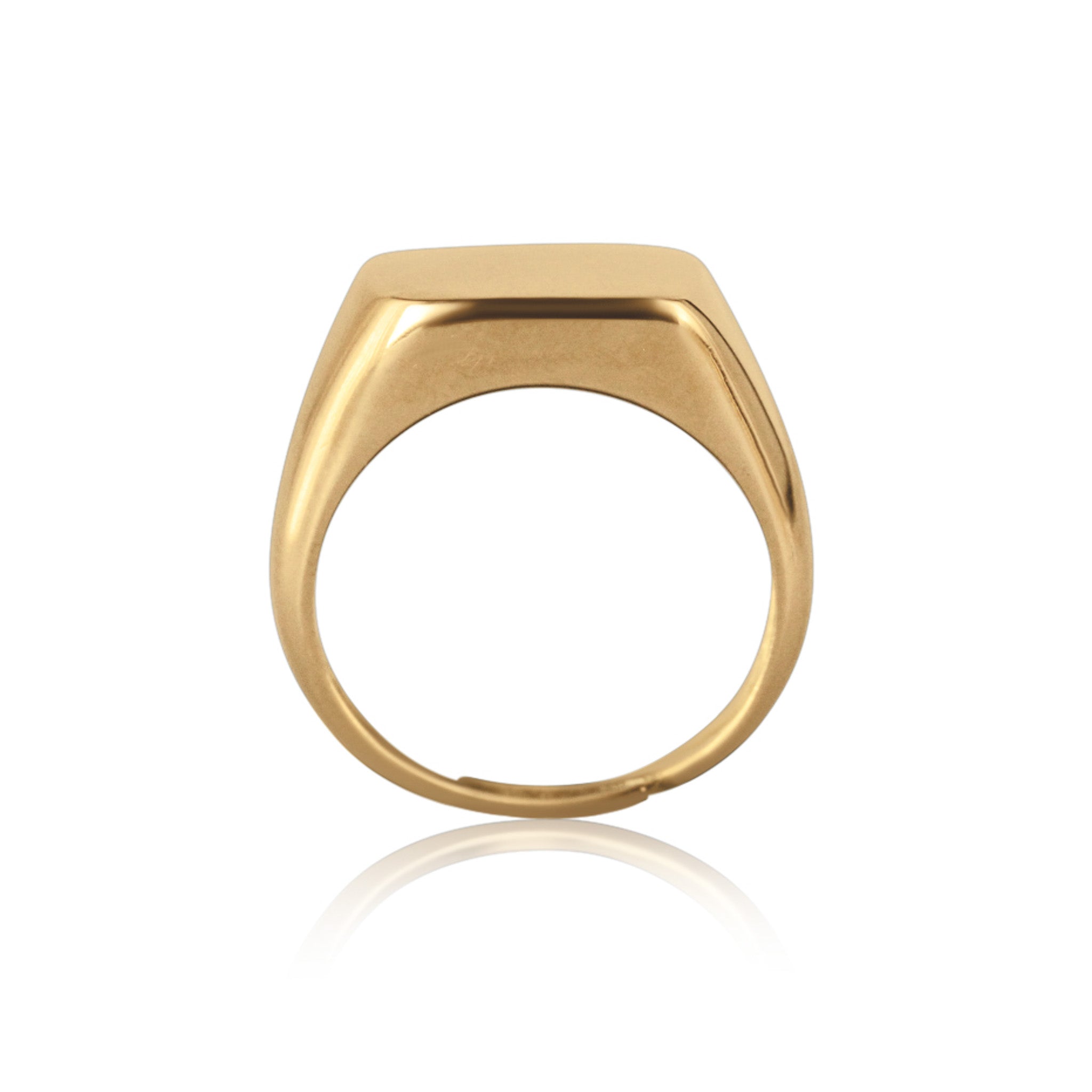 Solid Gold Pinky Ring