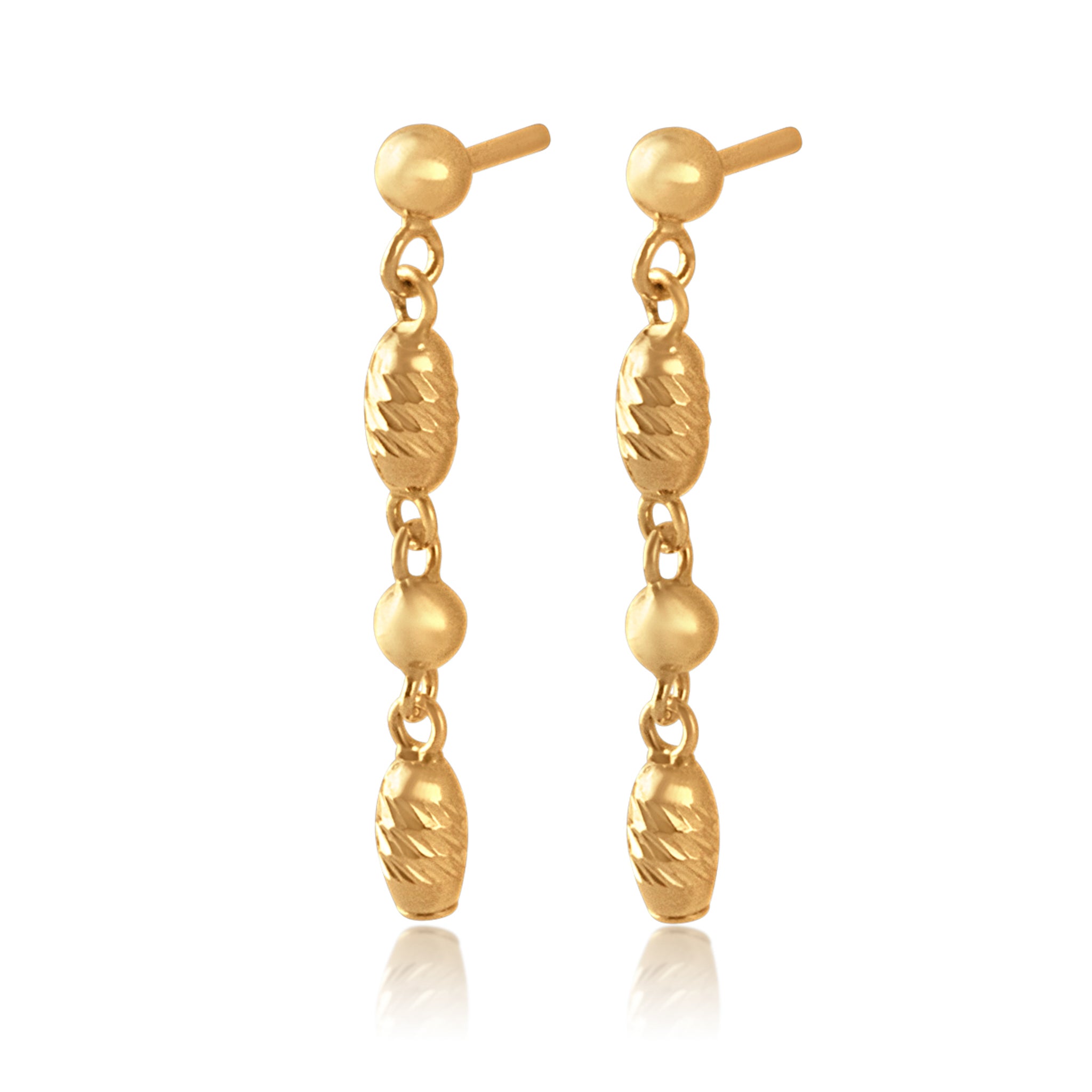 Gold Dangly Earrings