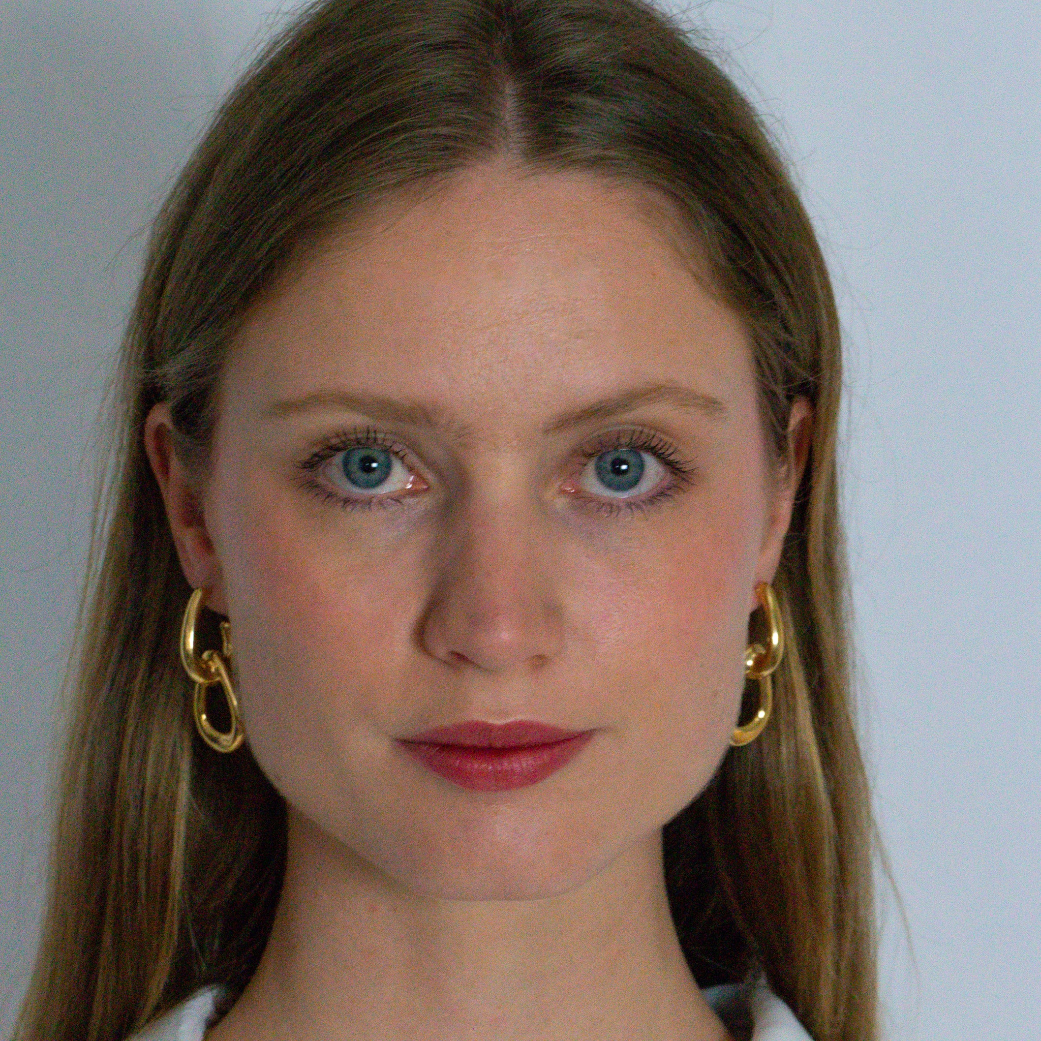 Oversized Rolo Statement Earrings