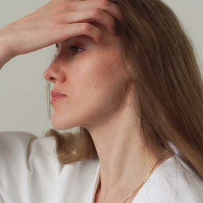 Minimalist Gold Threader Earrings Video