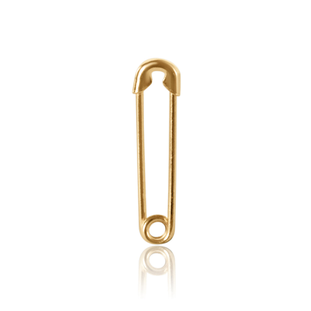 Solid Gold Baby Safety Pin